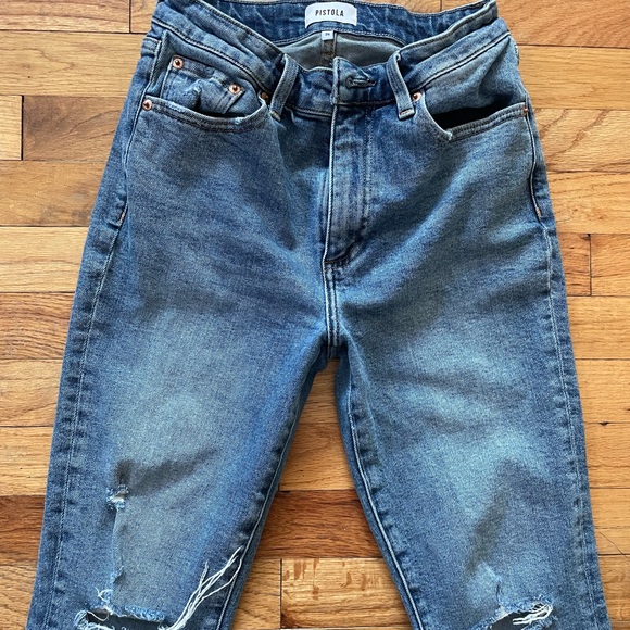 Pistola Lennon Denim High Rise Crop Bootcut - Picture 6 of 6